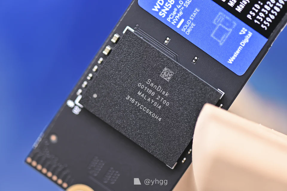 稳定可靠至上——西部数据WD Blue SN580 PCIe4.0 2TB 开箱简测