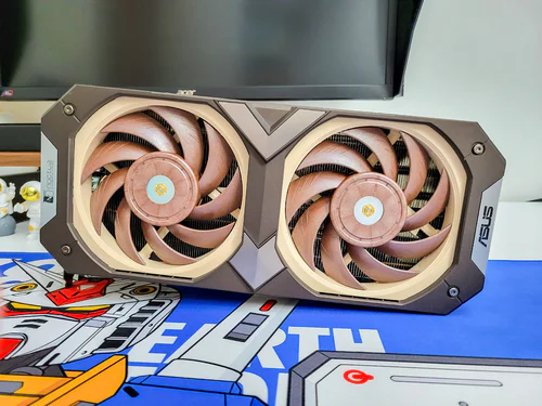 窥视下一代显卡散热系统，ASUS RTX 3080 Noctua 联名显卡装机分享