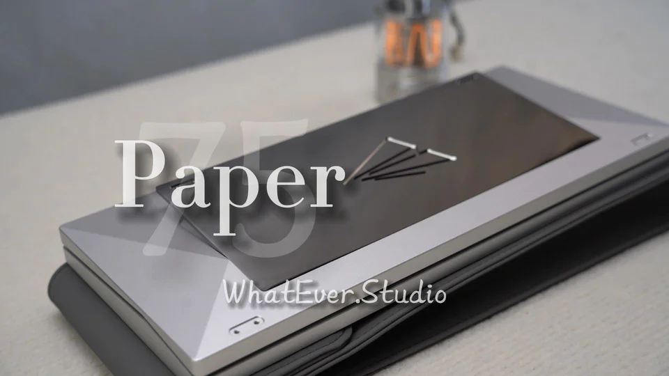 纸飞机助眠视频| Paper75 | 沉浸式组装| 银色| - zFrontier 装备前线